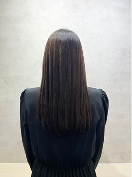 アヴァンセ(Avancer) ロングはハイライトでお洒落に/辻堂/カット/ストレート