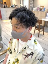 テトラ バイ ネオリーブ 横浜西口店(tetra by neolive)&nbsp;メンズパーマ ツイストスパイラルパーマ