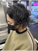 スパイラルパーマ