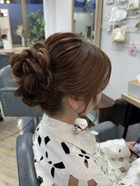 ファースト 祇園本店(first) 【ヘアセットサロンfrst】キレイめアップ♪