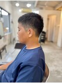 MEN’SHAIR刈り上げベリーショートダークアッシュ