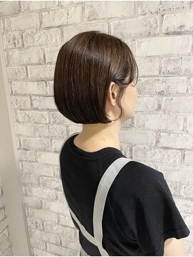エム(EMU) ミニボブ×ナチュラルカラー
