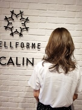 ビューティー エールフォルム 浜松有玉店(BEAUTY YELLFORME) エドル　透け感アッシュ