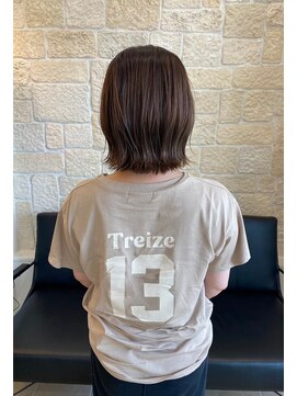 ヴァン カウンシル 川口店(VAN COUNCIL) 外ハネくびレイヤー×艶カラーブラウン/ハイライト/似合わせ#2