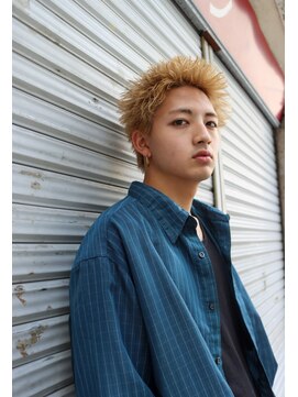 メンズサロン ゴールド 名古屋(GOALD) 金髪アクティブショート