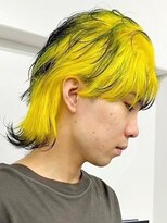 ウィコ 新宿(WICO)&nbsp;イエローエンドカラー[新宿駅/韓国マッシュ/ベリーショート]