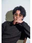 波巻きパーマメンズツイストスパイラルパーマツーブロック