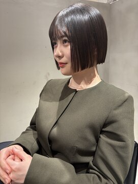 IJK 表参道 ゆずる指名【美髪矯正】ボブスタイル