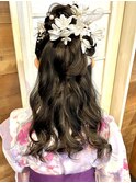 袴×ヘアアレンジ