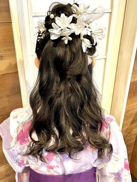 ザブックハンドサロン(The book hand salon) 袴×ヘアアレンジ