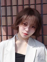 オーキッドバイヘアー(OrchiD.byhair) ハイトーンベージュ/ボブショート/20代/30代/40代