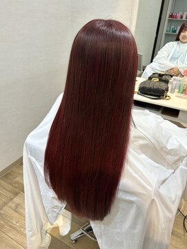 リーク(LEEK) “髪質改善メテオカラー”