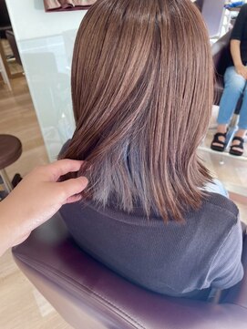 エル バイ ファースト(L by first) 【Lby first】さりげないインナーカラー