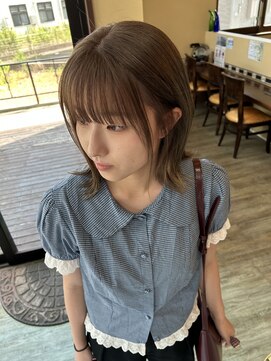 チェリーコーク ウブ(CHERRY COKE ubu) ~1ブリーチで透明感のあるミルクティーベージュ~