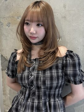 ボタン 熊本(VOTAN) レイヤーカット/ハッシュカット/韓国ヘア/ブリーチ