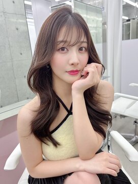 フォンズ(FONS) マロンベージュ マロンブラウン くびれヘア