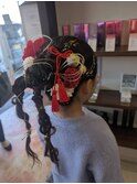 かっこ可愛い編み込みセット
