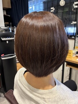 スパークル 二俣川(Sparkle) ナチュラルブラウン×ショートボブ