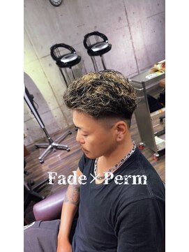 リミット ヘアー 明野店(Remit hair) Men's Perm×Fade