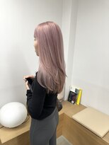 バド(bado)&nbsp;ピンクベージュ/透明感カラー／レイヤーカット／髪質改善/本町