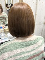 ルノン(LUNON)&nbsp;黒髪クラゲヘアーオリーブグレー小顔ココアベージュ