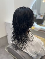 テーラヘアー 板橋店(TELA HAIR) 黒髪×クールロングパーマ♪
