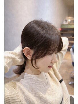 ノル(nol.) 結ぶだけで可愛い。フェイスレイヤーのひと束カール