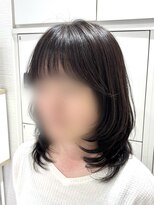 ケンジ 平塚 アネッタ(KENJE annetta) 【レイヤーカット】くせっ毛を活かしてボリュームアップ