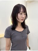 ハッシュカット/レイヤーカット/顔周りレイヤー/顔周りカット