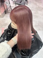 セシル(SECYL)&nbsp;《Yuzuka》ブリーチして作る柔らかピンクカラー