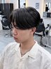 【西山限定】自然な毛流れ曲がる縮毛矯正×カット