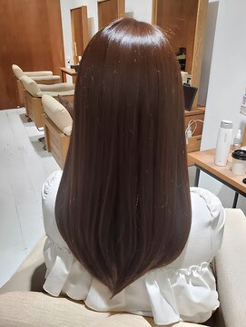ヘアリゾート粋 リマ 銀座店(lima) 艶髪ロング/ナチュラルブラウン/ストレート