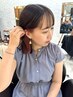 カラー＋髪質改善COTA生トリートメント 8800円