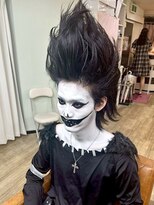 アップスニニー(up's niny)&nbsp;デスノート：リューク【ハロウィンメイク＋ヘアセット】