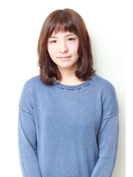 アルター(aL ter) フレンチセピアアッシュシースルーバング