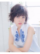 ネオリーブ シュシュ 神保町店(Neolive susu)&nbsp;《神保町/susu》ハネ感MIXでこなれたショートボブ カール