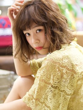 マリオ ヘアー デザイン(MARIO HAIR DESIGN) MARIO☆ほつれウェーブボブディ