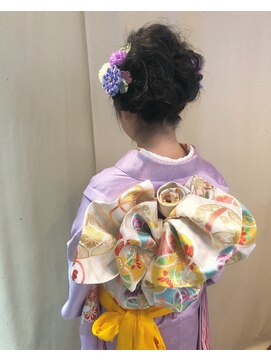 アイルビーヘア(I'll b hair) 【下北沢＊I'll b hair＊】ショートでもできる可愛い着物ヘア