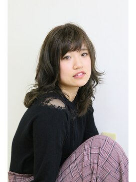 ディンプル(DIMPLE) ゆるふわカール＋グレーアッシュ