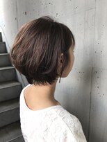美容室 ツリー(Tree)&nbsp;ノンブローでおさまる大人ボブ 『Tree hairsalon 』本厚木