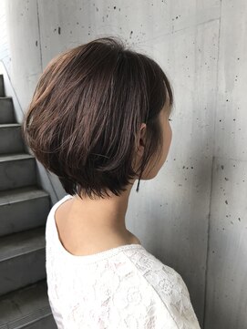 美容室 ツリー(Tree) ノンブローでおさまる大人ボブ 『Tree hairsalon 』本厚木