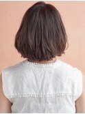 伸ばしかけでもお手入れ簡単！ミニマムボブ