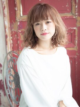 アミ 池袋(amie) 透け感たっぷりピンクベージュ