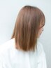 【髪質改善】高濃度水素ウルトワトリートメント+カラー+カット　¥15400