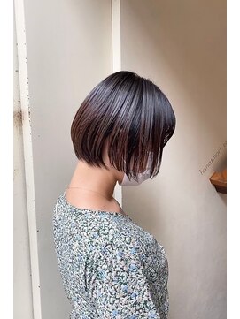 ハナモリ テララ(hanamori terara) terara★多田羅 再現性と似合わせ重視のミニボブ