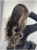 ロアエクステ、ハイライト+インナーでミックススタイル!