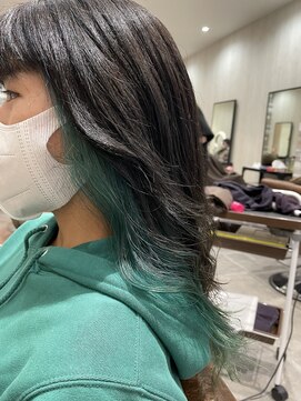 アプシー 三木店(Apsee) ブルーブラック×エメラルドグリーン