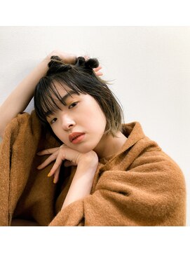 ヌウ(nuu) (kiriyama) ポイントカラーアレンジスタイル