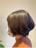 前下がりショートボブ
