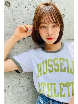 アルテ(ARTE) 【ARTE表参道/青山】モテ髪ミディアム×透明感カラー